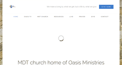 Desktop Screenshot of mdtchurch.com